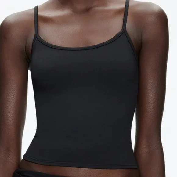 tankair tankair WATERFALL TUBE TOP ブラック tankair WATERFALL TUBE TOP